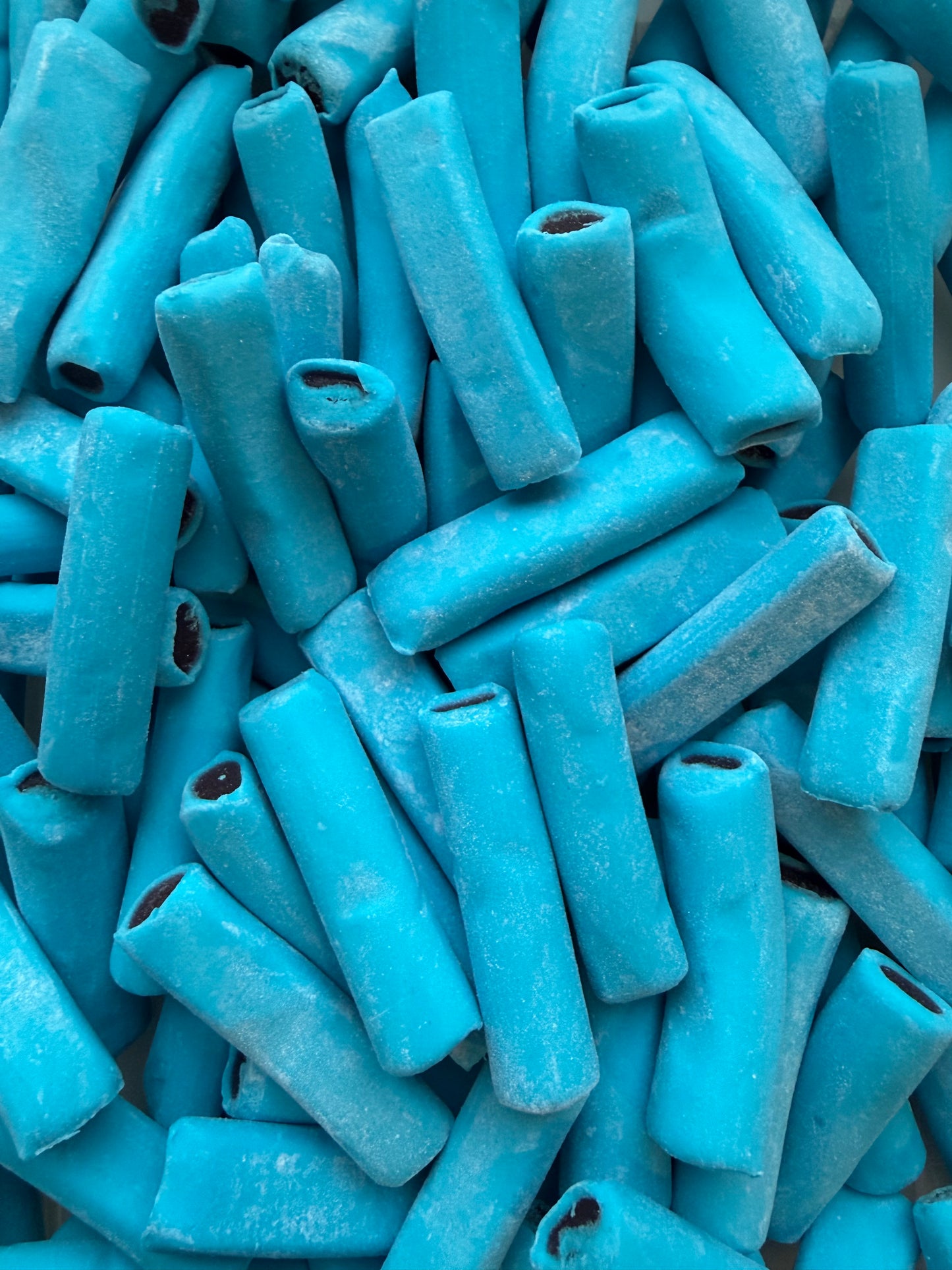 Blue Raspberry Filled Tubes 100g