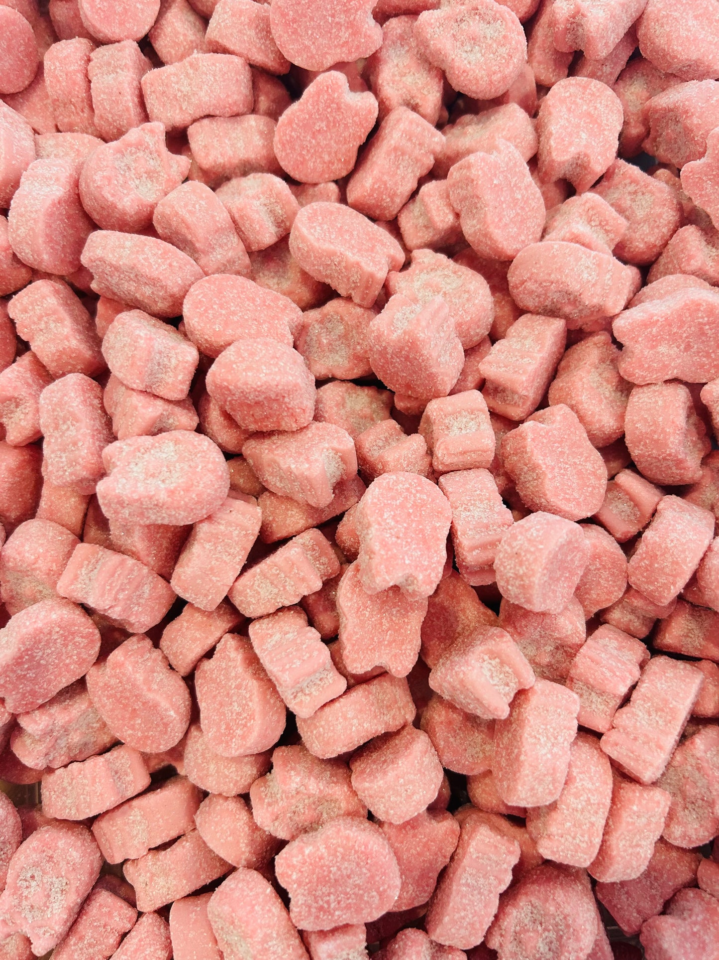 BUBS Mini Raspberry Skulls (Swedish) 120g