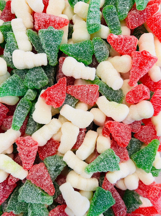 Christmas Gummi Snowmen & Trees with Snow (USA) 250g